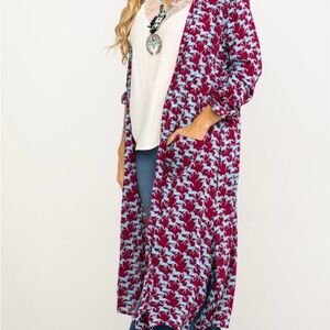 Roper Women’s Stampede Print Kimono